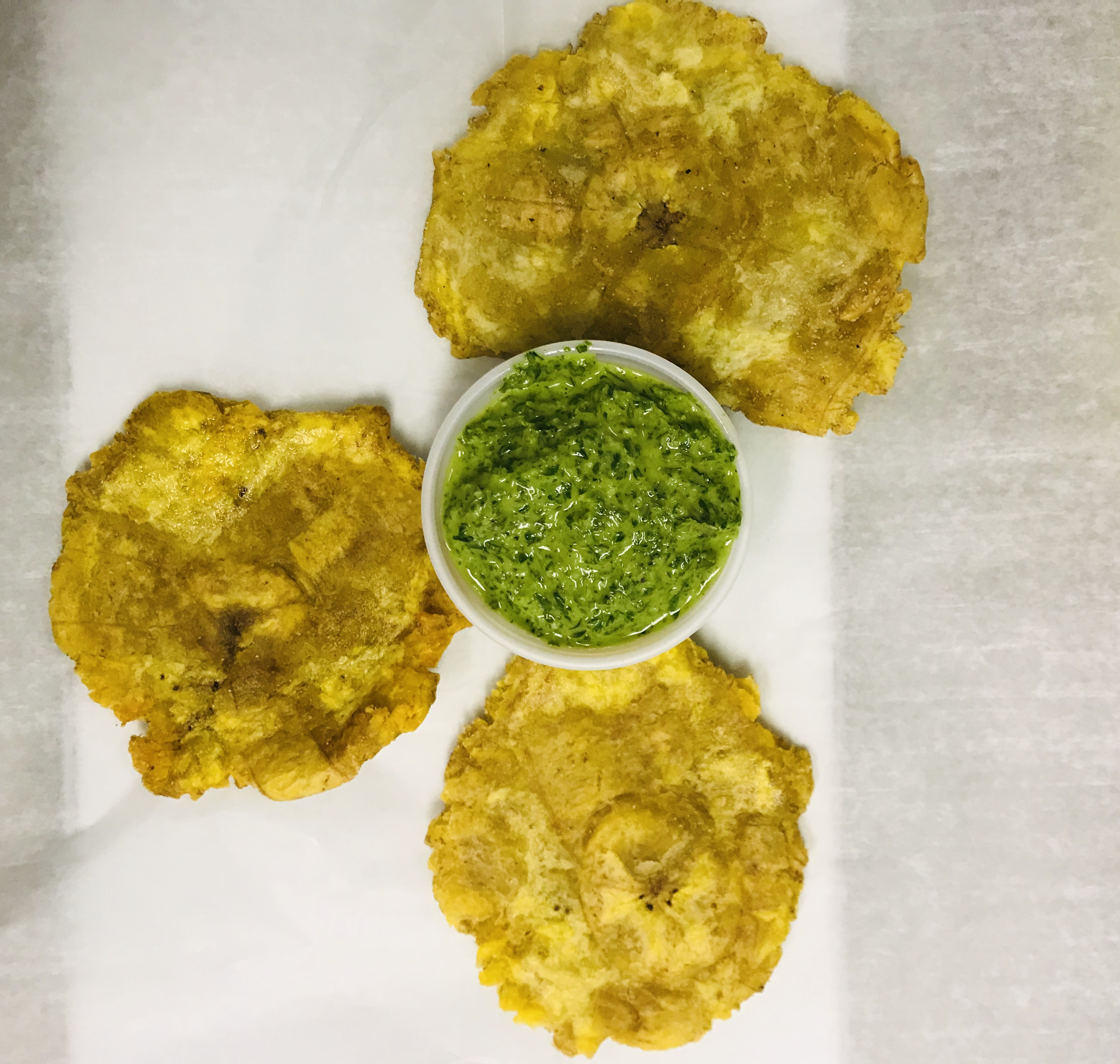 Order Tostones (7) food online from Papa Latin Cuisine store, West Haverstraw on bringmethat.com