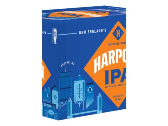Order Harpoon IPA - 6x 12oz Cans food online from Goody Goody Liquor store, Houston on bringmethat.com