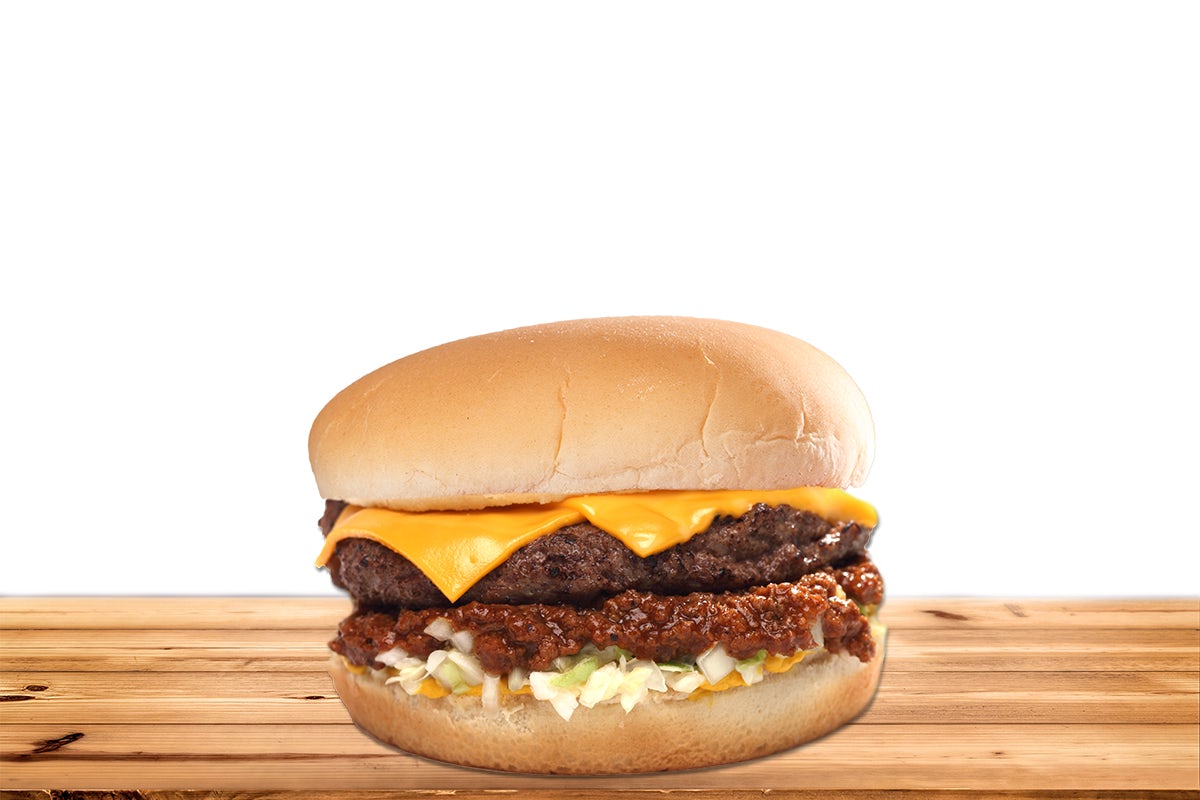 Order Big Carolina Classic Cheeseburger food online from Hwy 55 Burgers Shakes & Fries store, Knightdale on bringmethat.com