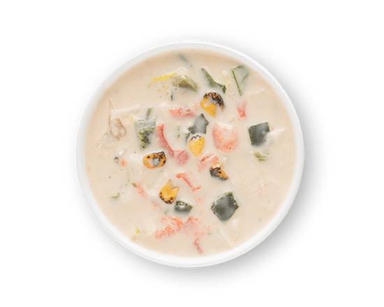 Order Small Chicken Poblano Soup food online from Just Salad store, Chapel Hill on bringmethat.com