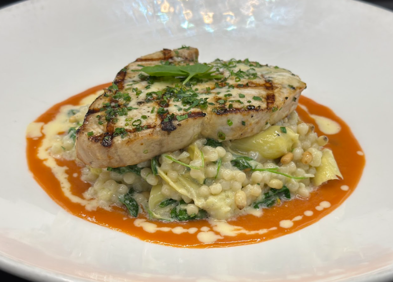 Order Grilled Swordfish food online from TAPS Fish House & Brewery store, Corona on bringmethat.com