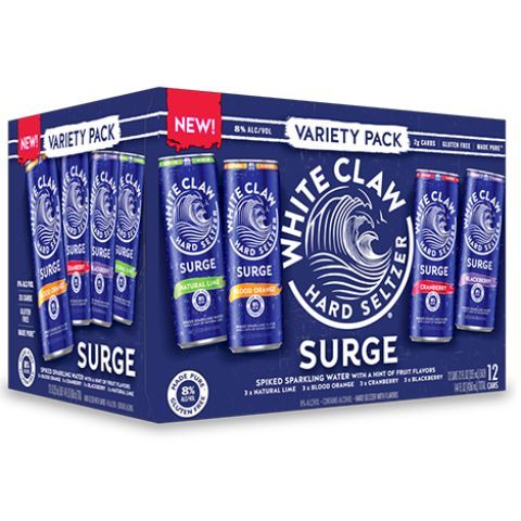 Order White Claw Surge Variety Pack 12 Pack 12oz Can food online from 7-Eleven store, Evans Mills on bringmethat.com