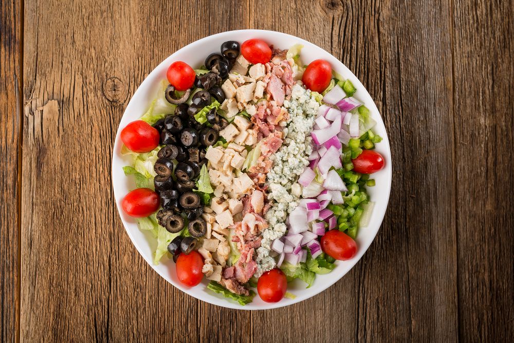 Order Chopped Salad food online from Rosati's of Libertyville store, Libertyville on bringmethat.com