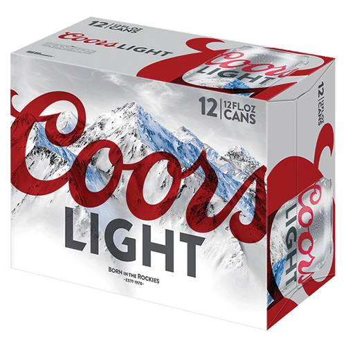 Order Coors Light Can - 12 oz Cans/12 Pack food online from Bottle Shop & Spirits store, Los Alamitos on bringmethat.com