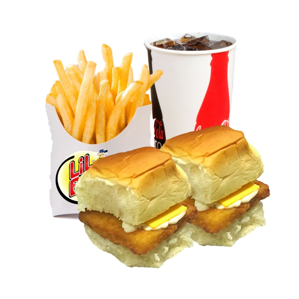 Order Lil Fishy Value Meal food online from Lil Burgers store, Nutley on bringmethat.com