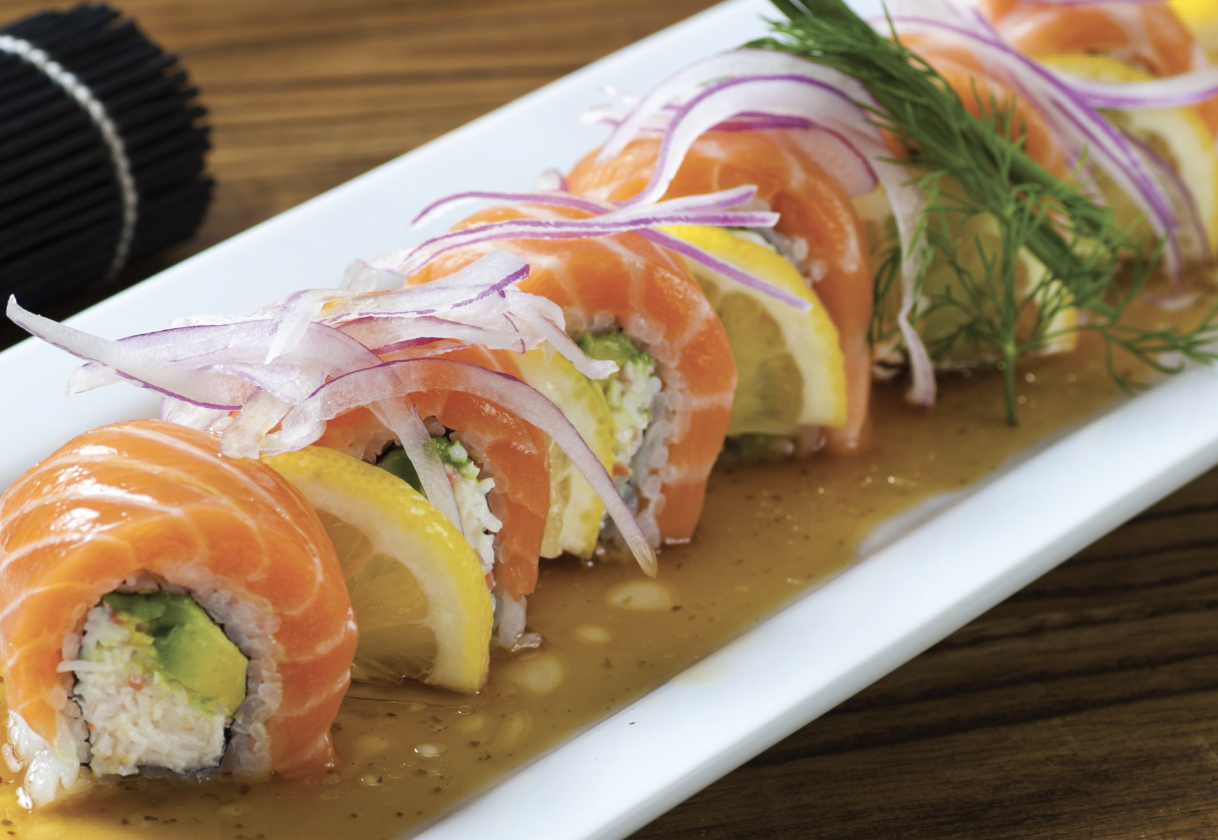 Order Amazing Salmon Roll food online from Shiki Sushi store, Studio City on bringmethat.com