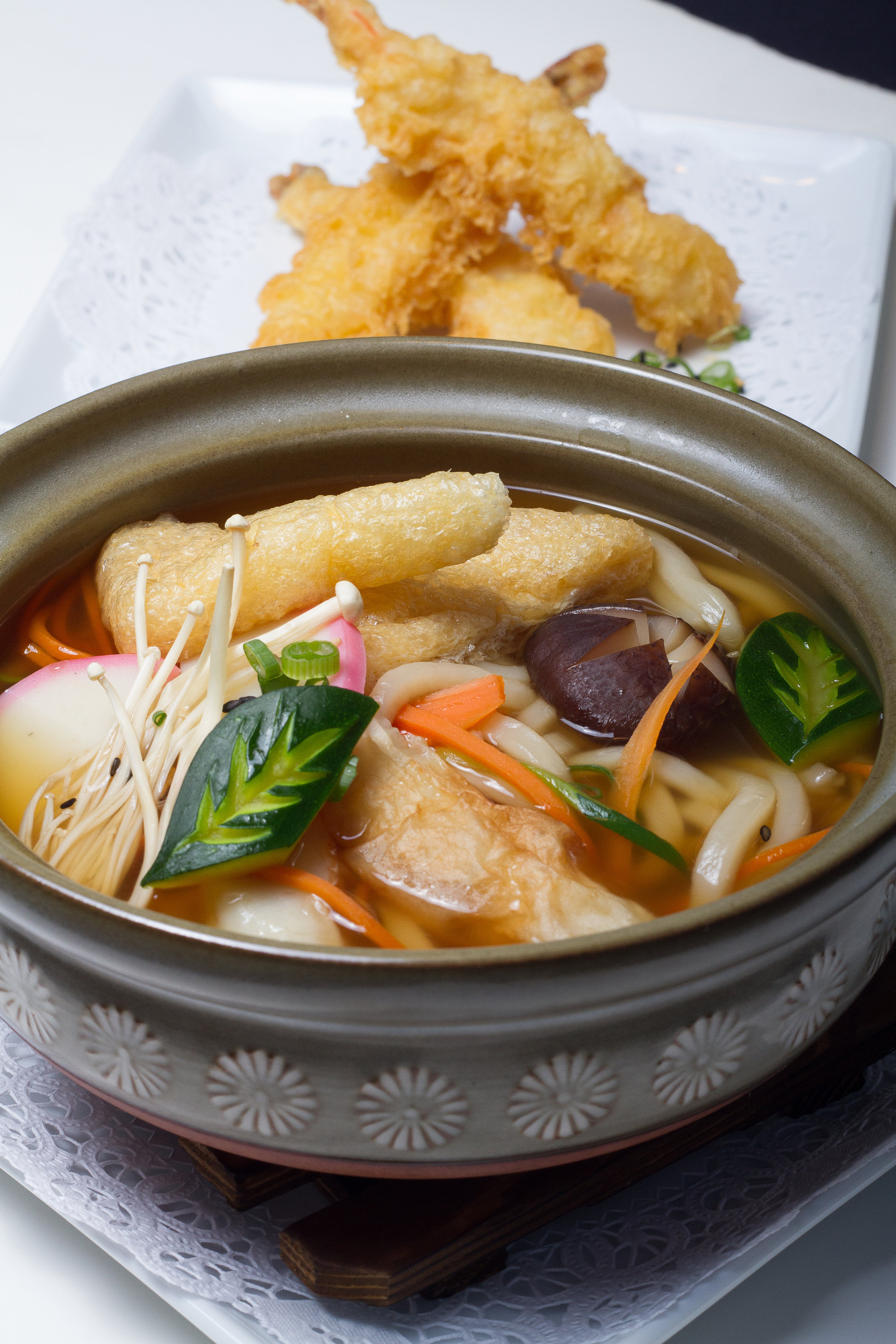 Order Udon Noodle Soup food online from Beluga Japanese Restaurant store, Round Rock on bringmethat.com
