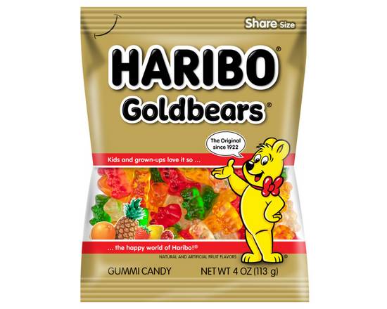 Order Haribo Gummy Gold Bears (4 oz) food online from Checkout Food Stores #47 store, Houston on bringmethat.com