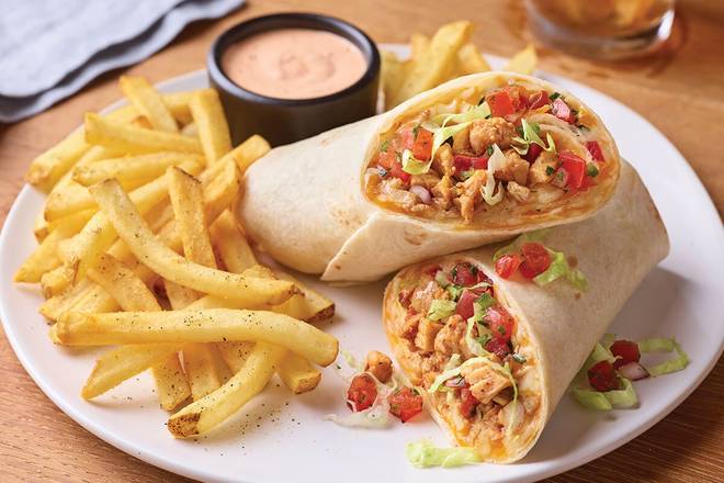 Order Chicken Fajita Rollup food online from Cosmic Wings store, Concord on bringmethat.com