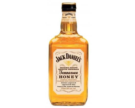 Order Jack Daniel's Tennessee Honey, 375mL whiskey (35.0% ABV) food online from Mill Basin Wine & Liquor store, Brooklyn on bringmethat.com