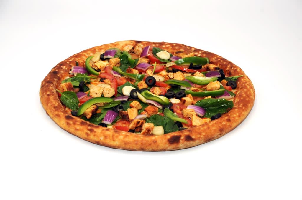Order Mediterranean Pizza food online from Pizza Movers & Calzones store, Washington on bringmethat.com