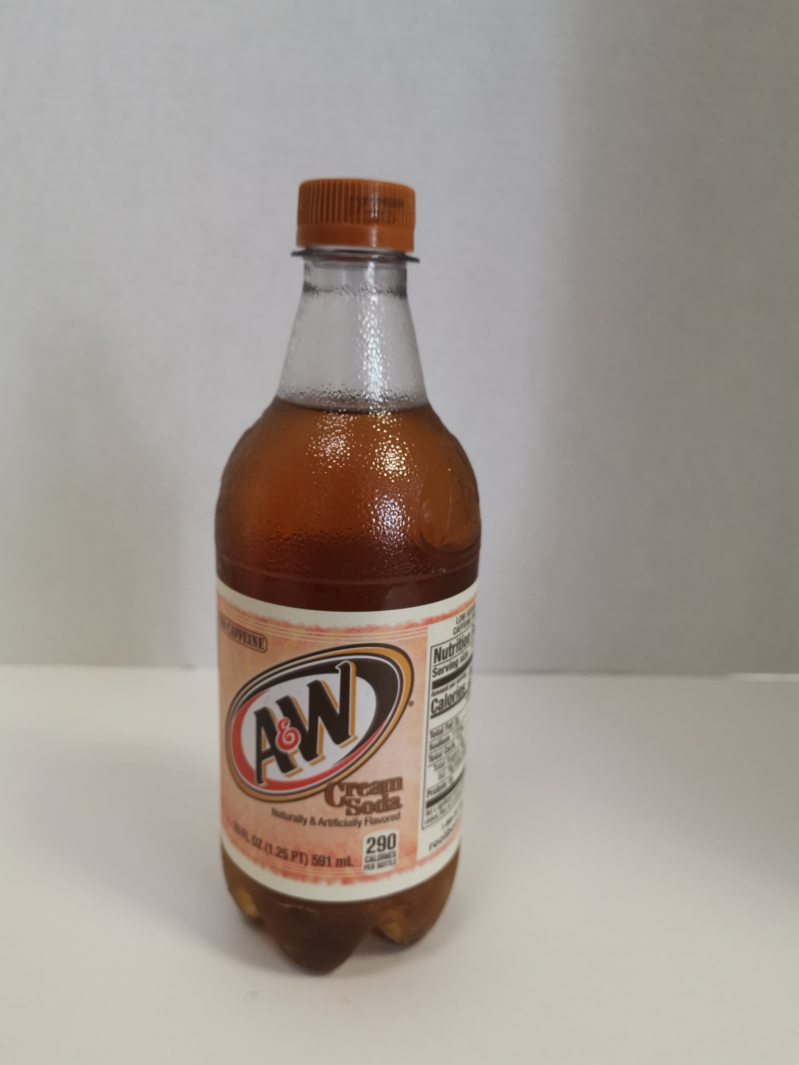 Order A and W cream soda 20oz food online from Rank Quickserve store, San Francisco on bringmethat.com