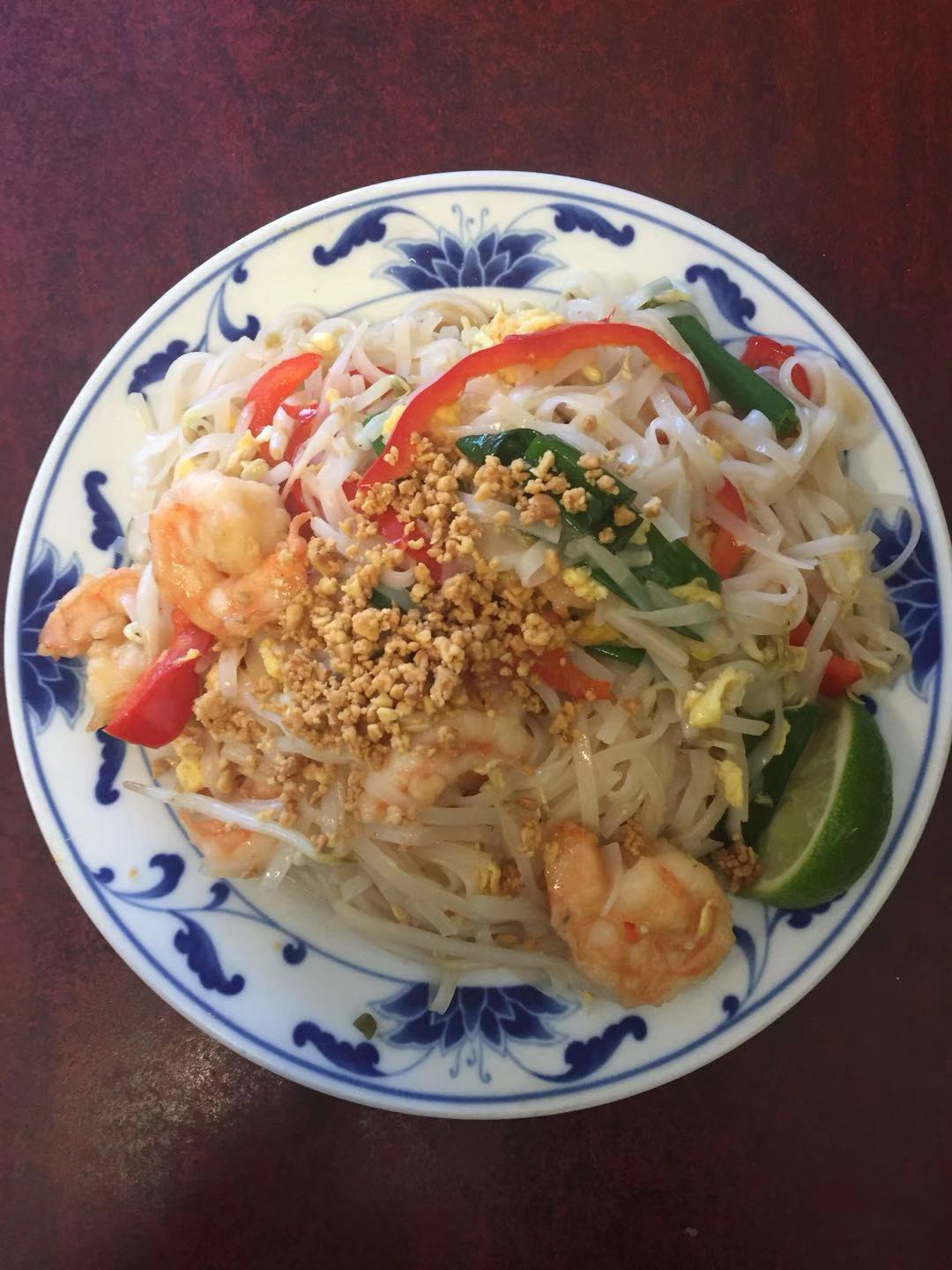 Order 40. Shrimp Pad Thai food online from Chin's Kitchen store, Alexandria on bringmethat.com