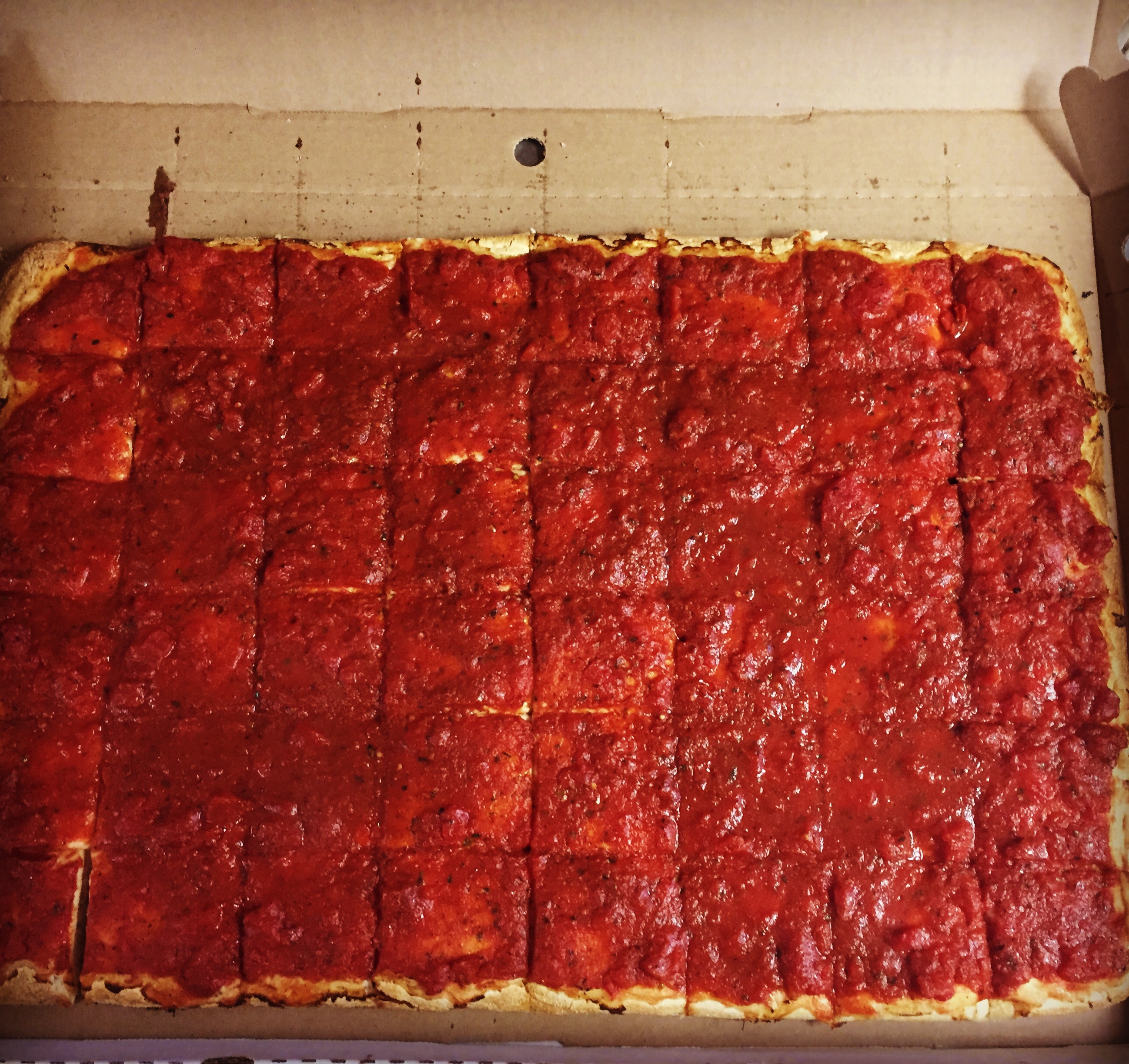 Order Red Party Pizza food online from Ronzio Pizza & Subs store, Warwick on bringmethat.com