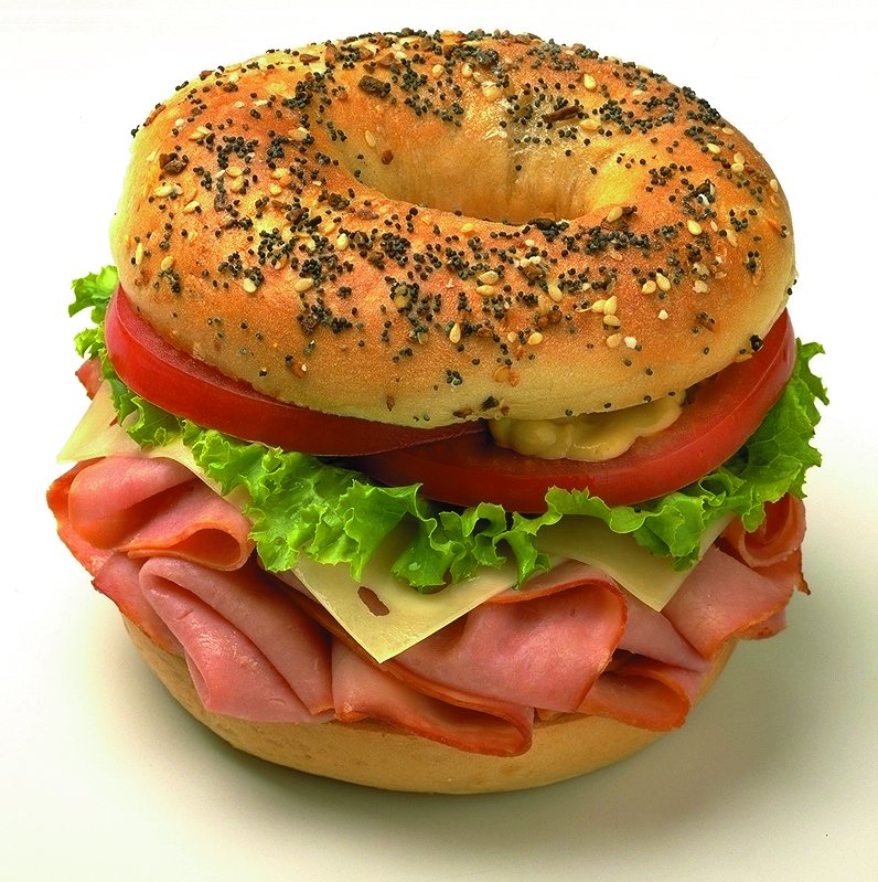 Order Smoked Turkey Breast Sandwich food online from Bagelworks Cafe store, Los Angeles on bringmethat.com