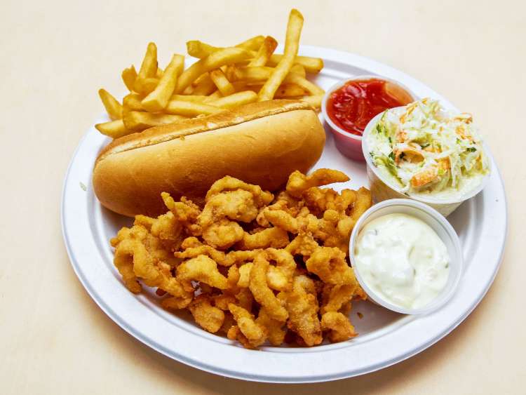 Order Fried Clams Dinner food online from Ted's Fish Fry store, Clifton Park on bringmethat.com