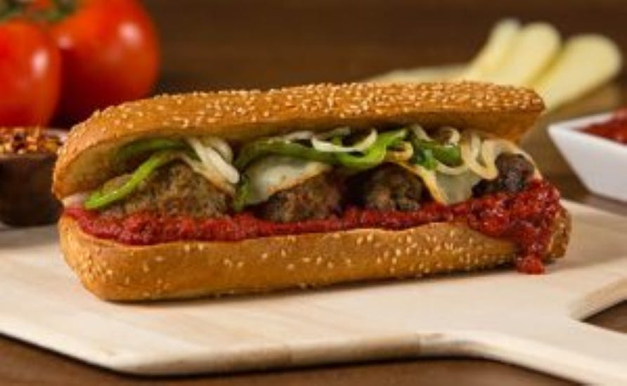 Order Meatball Sandwich - Meatball Sandwich food online from Pizza Factory store, Gilroy on bringmethat.com