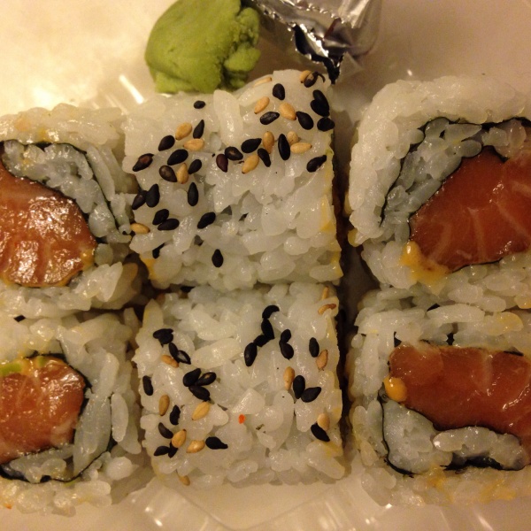 Order Spicy Salmon Maki food online from Pride Sushi & Thai store, Chicago on bringmethat.com