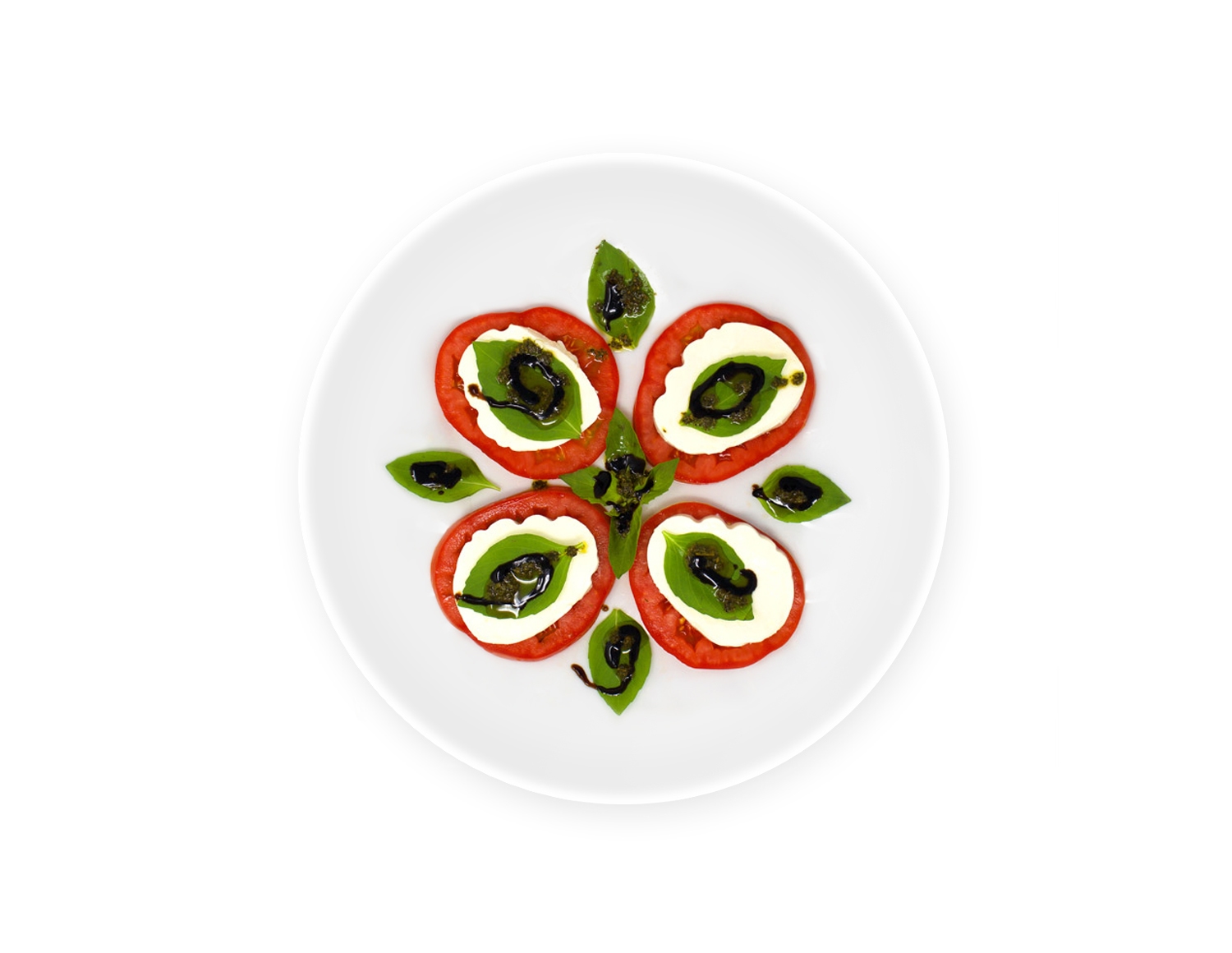 Order Caprese Salad food online from Lucky 7 pizza store, Glendale on bringmethat.com