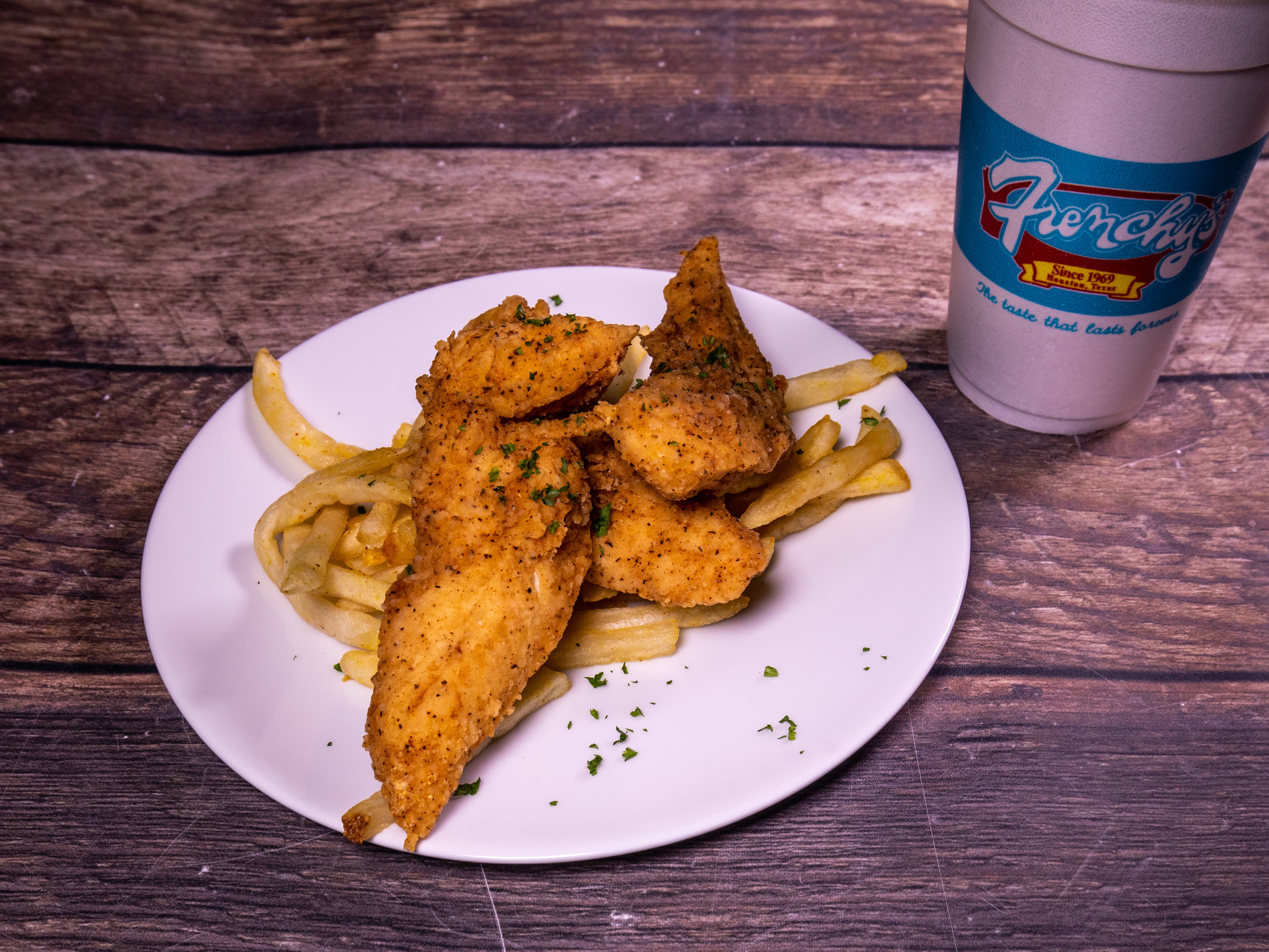 Order 3 Tender Combo food online from Frenchy Chicken store, Houston on bringmethat.com