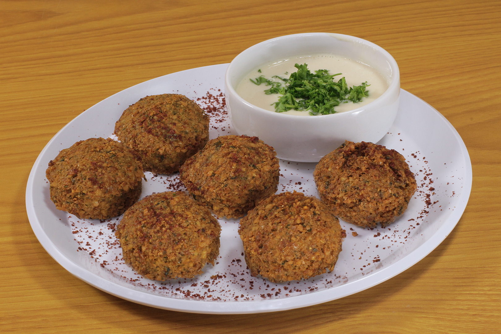 Order 6pc. Falafel food online from Fill A Pita store, Downers Grove on bringmethat.com