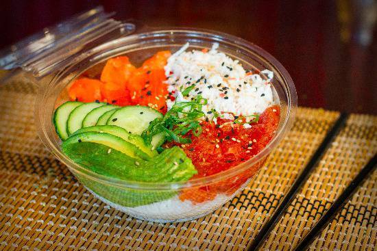 Order Ocean Bowl food online from Wasabi Sushi store, Troutdale on bringmethat.com