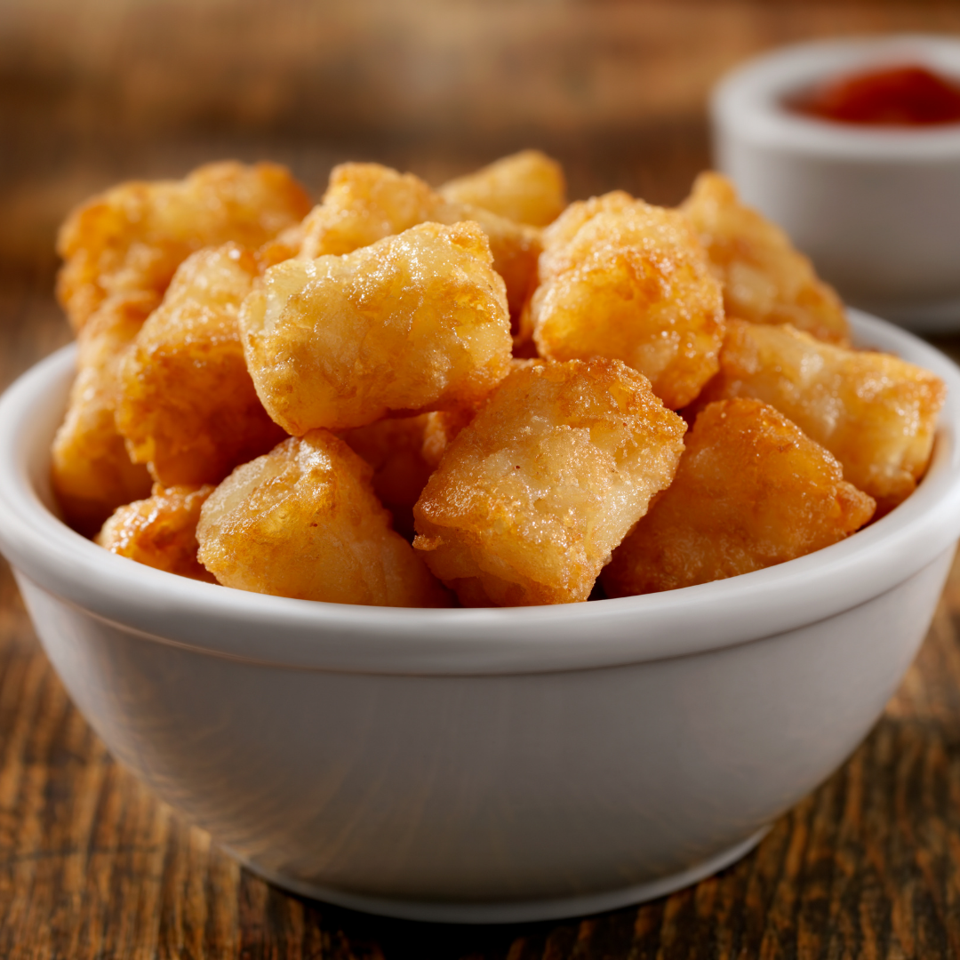 Order Crispy Seasoned Tater Tots food online from Chaparritos Grill store, Palm Desert on bringmethat.com