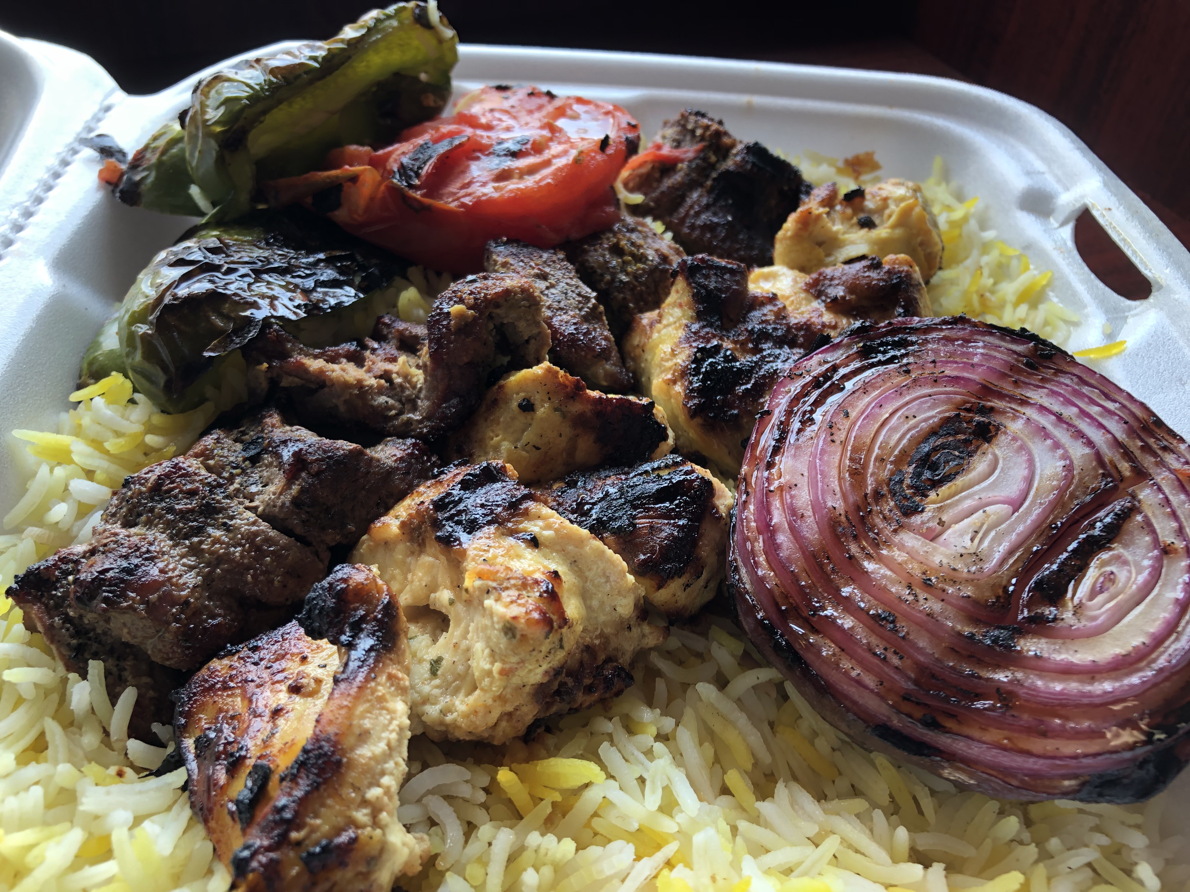 Order Mixed Kabob food online from The Original Giorgios store, Cockeysville on bringmethat.com