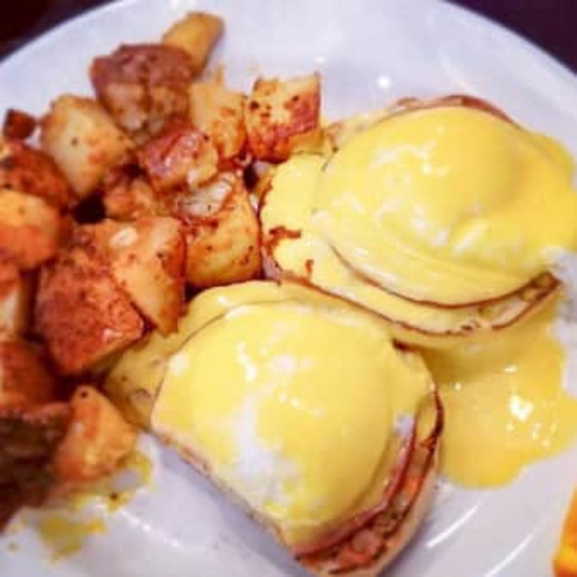 Order Classic Benedict food online from Famous Toastery store, Davidson on bringmethat.com