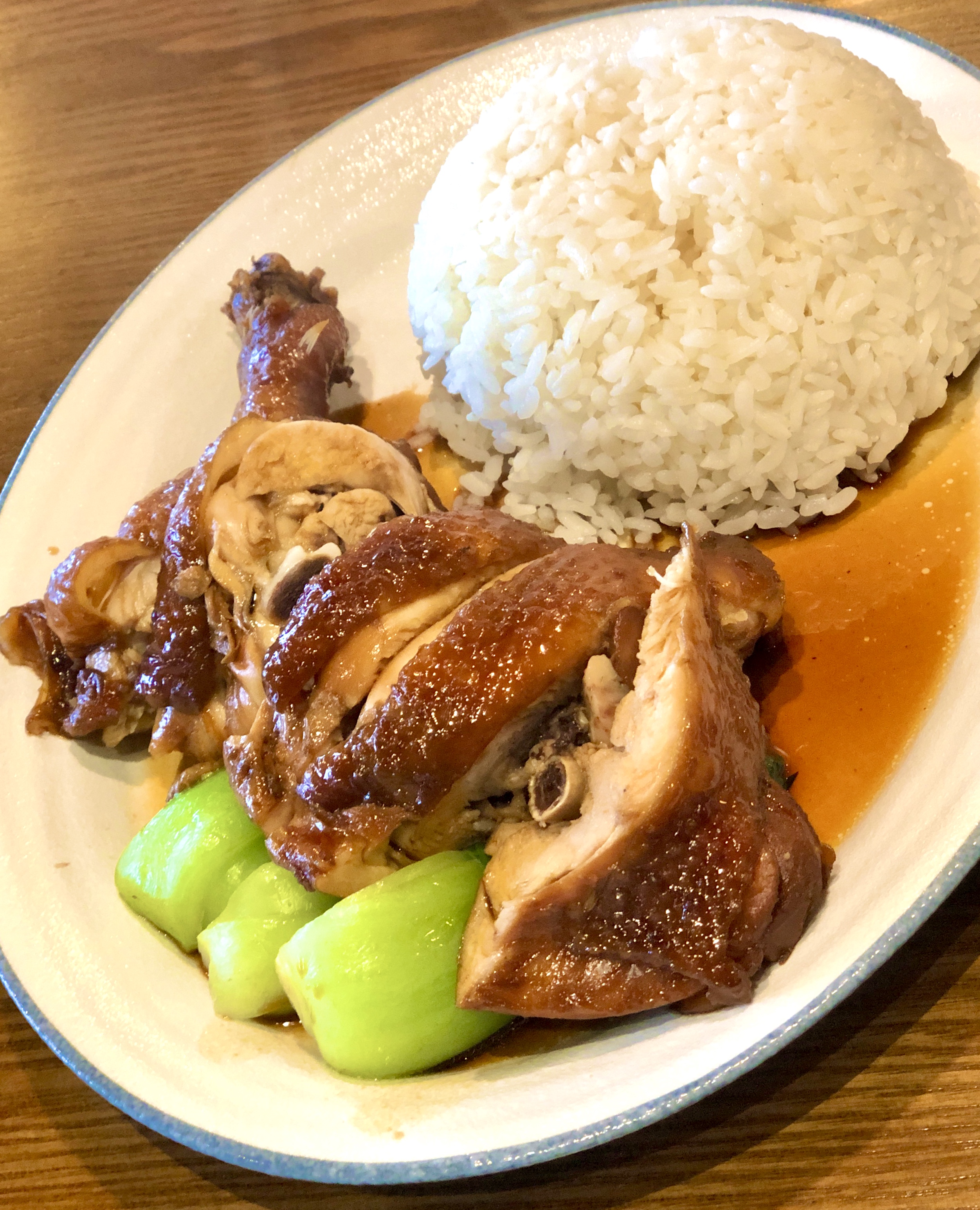 Order 925. Soy Sauce Chicken with Rice food online from Years Asian Bistro & BBQ store, Tucson on bringmethat.com