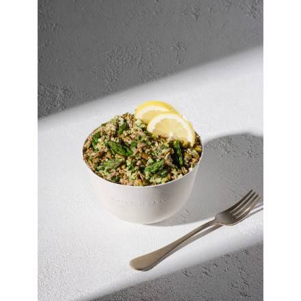 Order Daily Harvest Broccoli Rice + Dill Pilaf Harvest Bowl (12 oz) food online from Goodees Cravings store, Marietta on bringmethat.com