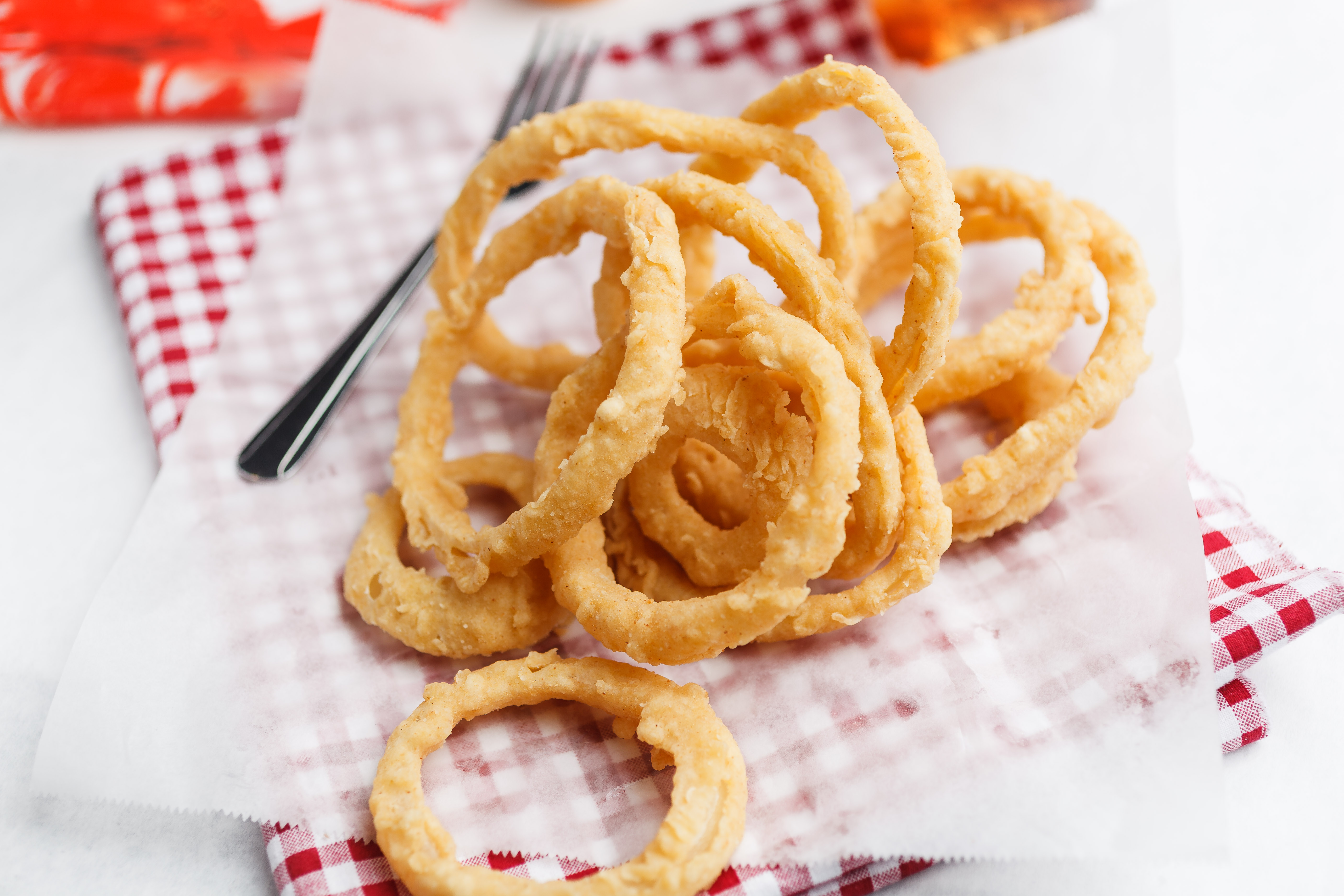 Order Onion Rings food online from The Seafood King store, Hoover on bringmethat.com
