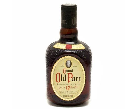 Order Grand  Old Parr  12 yr. food online from Babaro Liquor Store store, Peabody on bringmethat.com