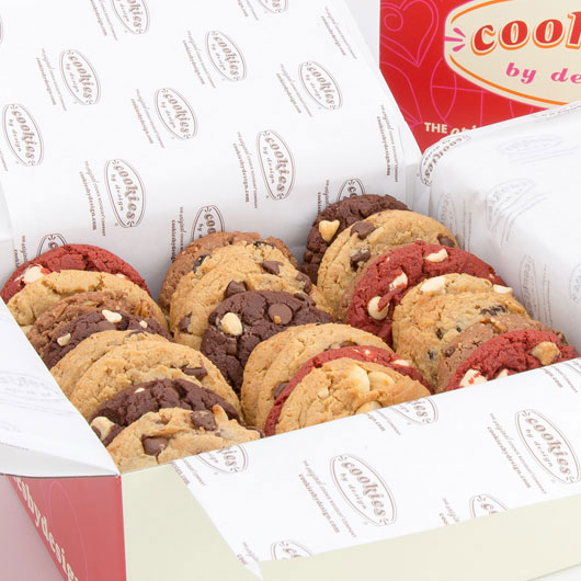 Order BX9. Two Dozen Gourmet Cookies food online from Cookies By Design store, Naperville on bringmethat.com