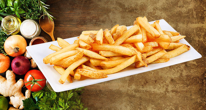 Order French Fries food online from Friends Kabob store, Vienna on bringmethat.com