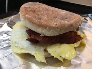 Order English Muffin with Egg & Cheese food online from Cafe Elena store, San Francisco on bringmethat.com