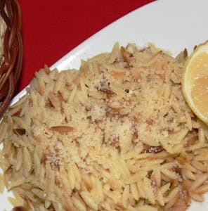 Order  Side Orzo Pasta food online from Zorbas Fine Greek Cuisine store, Albuquerque on bringmethat.com