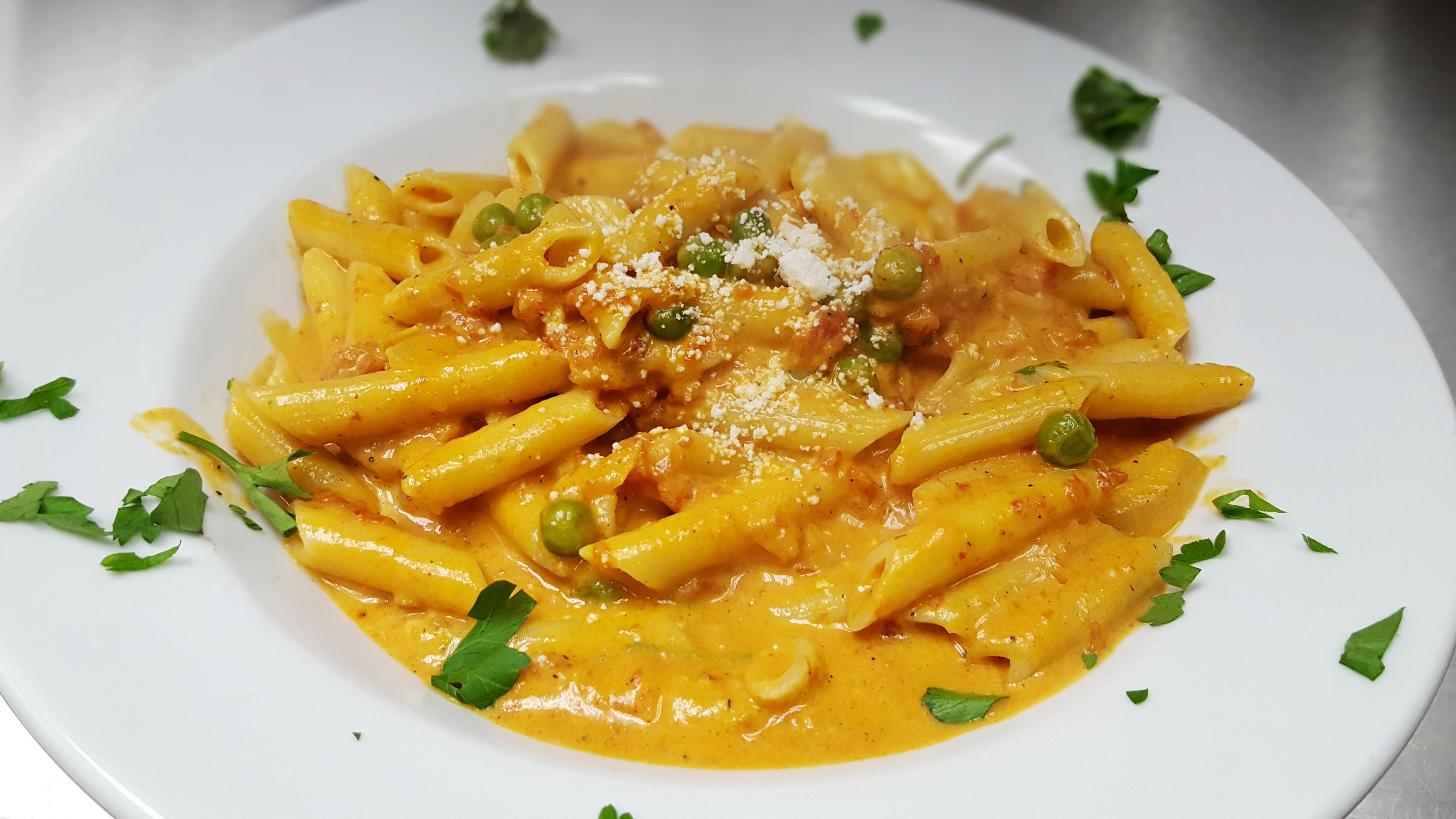 Order Penne alla Vodka food online from Pizza Center store, Middlesex on bringmethat.com