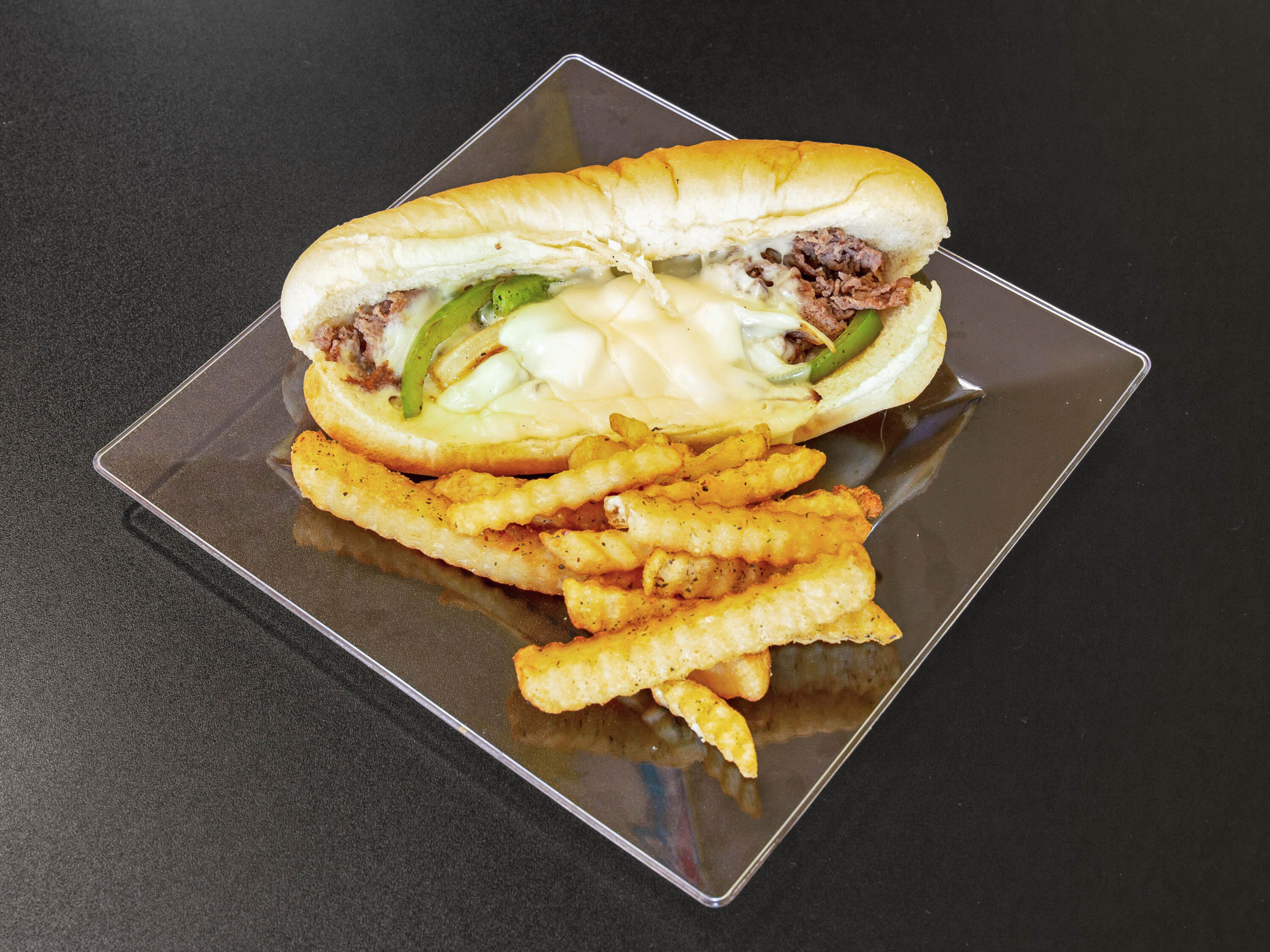 Order MIdwest Style Philly Steak (White American Cheese) food online from Philly Steak Centeral store, Kansas City on bringmethat.com