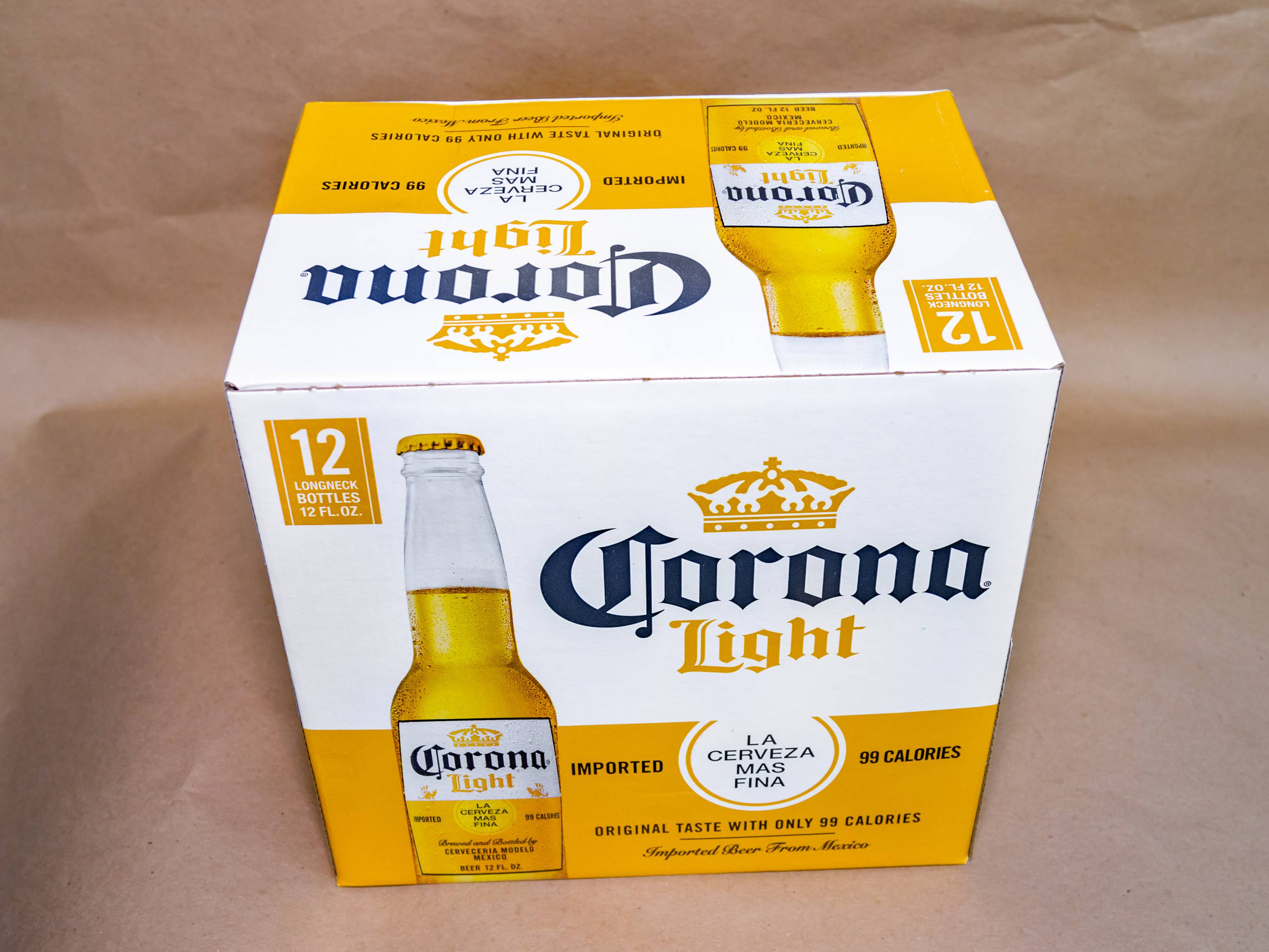Order 12 oz. 12 Pack Bottled Corona Light  food online from Blue Moon Beer And Smoke Shop store, Holbrook on bringmethat.com
