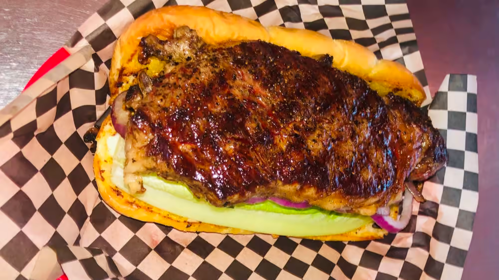Order NY Steak Sandwich food online from Old Mill Eatery & Smokehouse store, Shasta Lake on bringmethat.com