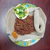 Order Kitfo Dullet food online from Habesha Market and Carry-Out store, Washington on bringmethat.com