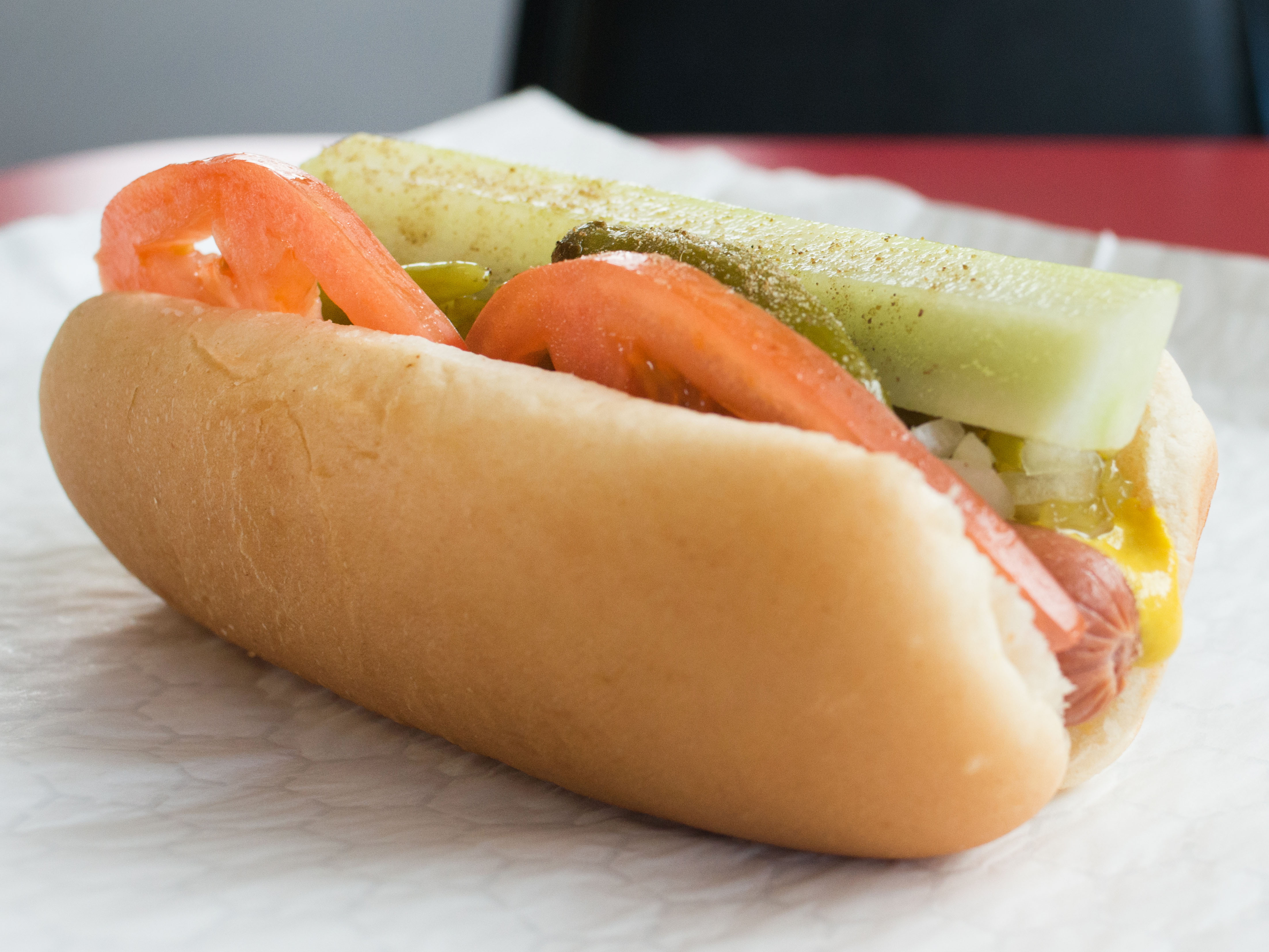 Order Chicago Classic Hot Dog food online from The Sandlot store, Park Ridge on bringmethat.com