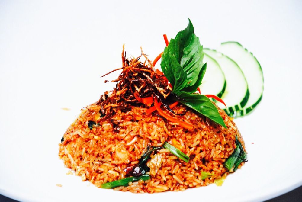 Order Spicy Thai Herbs Fried Rice food online from Spice bowl by new york ayurveda store, New York on bringmethat.com