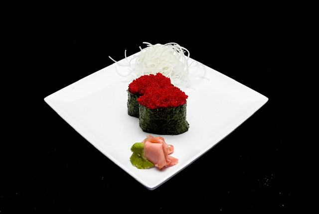 Order Tobiko Nigiri food online from Star Sushi store, Jeffersonville on bringmethat.com
