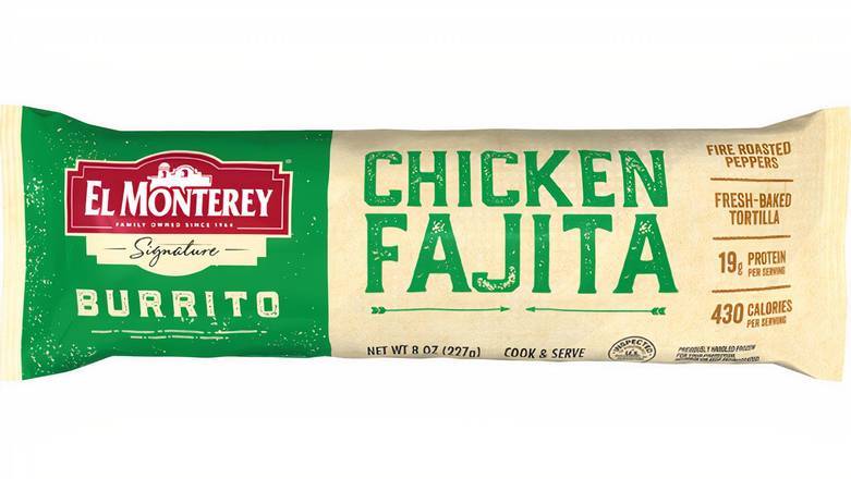 Order El Monterey Chicken Fajita Burrito food online from Mac On 4th store, Alton on bringmethat.com