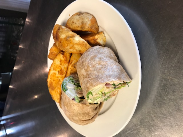 Order Chicken Bacon Ranch Wrap food online from Mcclain Pizzeria store, Spokane on bringmethat.com