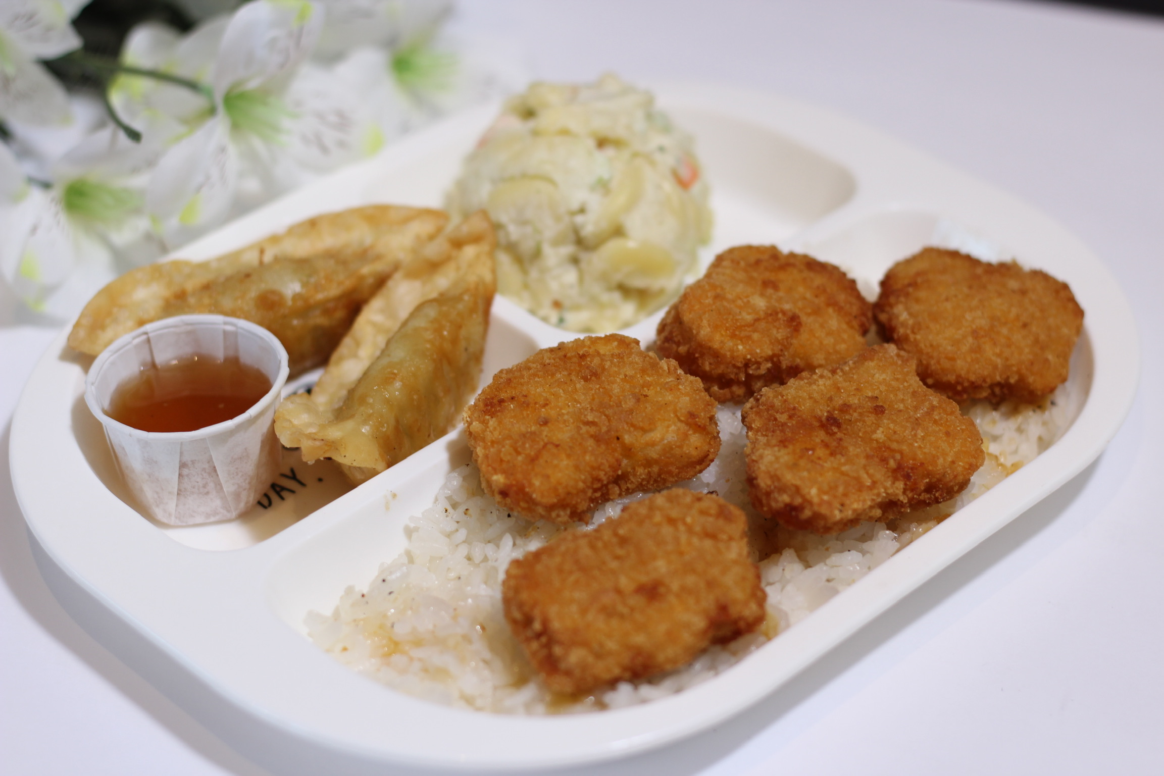 Order Keiki Chicken Nuggets food online from Aloha BBQ store, Mission Viejo on bringmethat.com