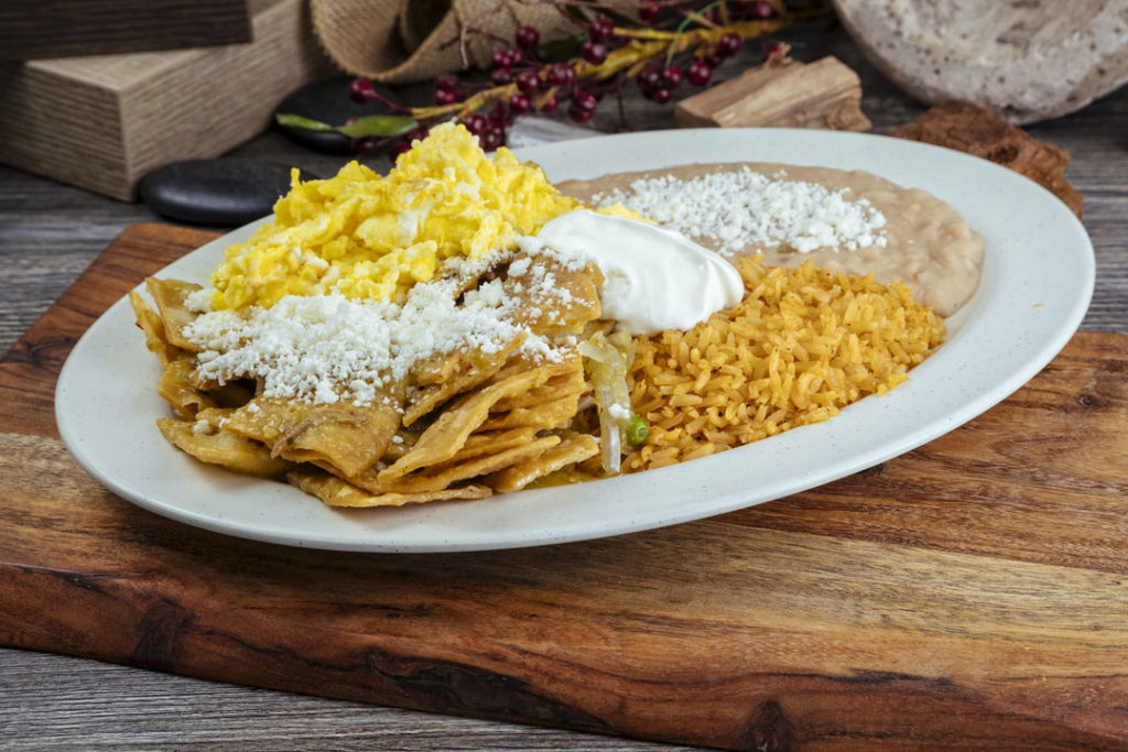 Order Chilaquiles food online from Toms #1 store, Los Angeles on bringmethat.com