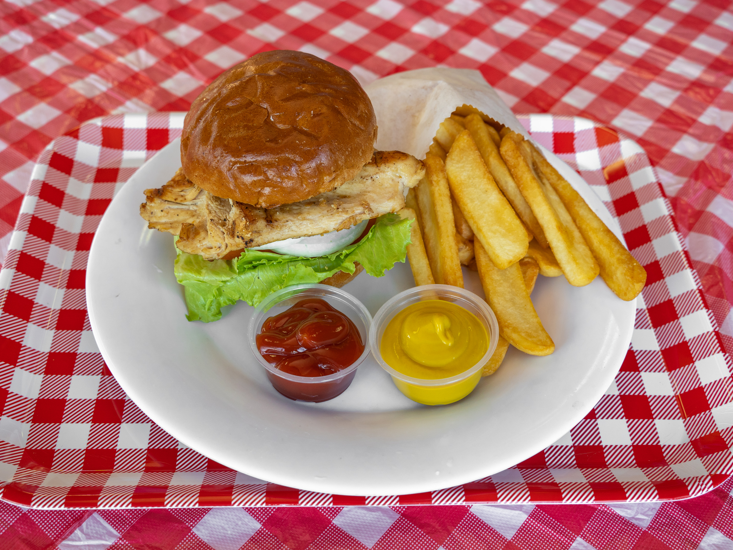 Order Chicken Cheese Burger Combo food online from Superb Burger Fish And Chips store, Sacramento on bringmethat.com